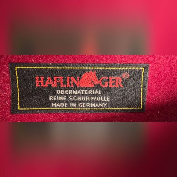 VGUC Haflinger 100% Wool Women's Burgundy Clogs 8 - 8 1/2"  39 Hard To Find - Picture 3 of 10